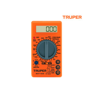 Multímetro / Multitester digital escolar TRUPER