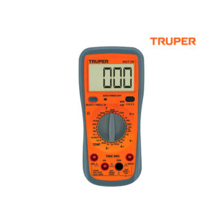Multímetro / Multitester digital profesional con RMS verdadero TRUPER