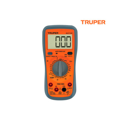 Multímetro / Multitester digital profesional con RMS verdadero TRUPER