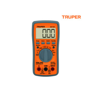 Multímetro / Multitester digital profesional con RMS verdadero y auto rango TRUPER