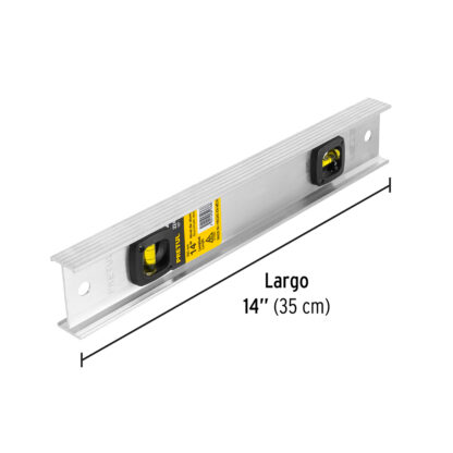 Nivel de 14" con cuerpo de aluminio PRETUL - Imagen 2