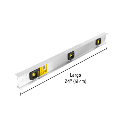 Nivel de 24" con cuerpo de aluminio PRETUL - Imagen 2
