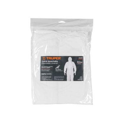 Overol desechable talla G TRUPER - Imagen 2