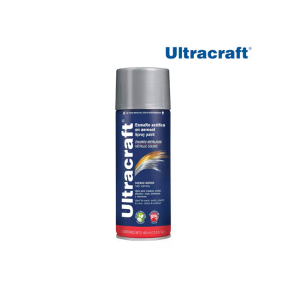 Pintura en aerosol color CROMO PREMIUM, Ultracraft