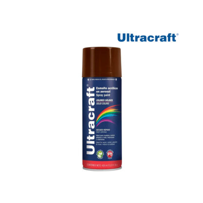Pintura en aerosol color MARRÓN, Ultracraft