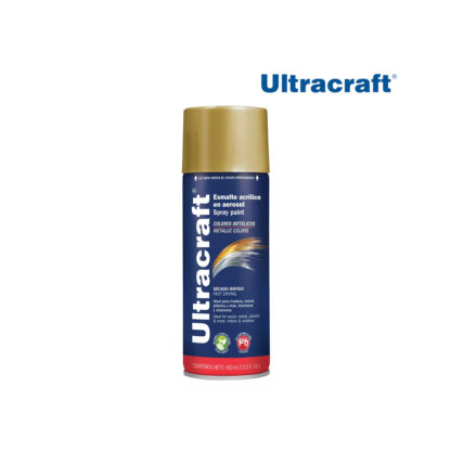 Pintura en aerosol color ORO PREMIUM, Ultracraft