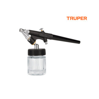 Pistola aerográfica de succión TRUPER