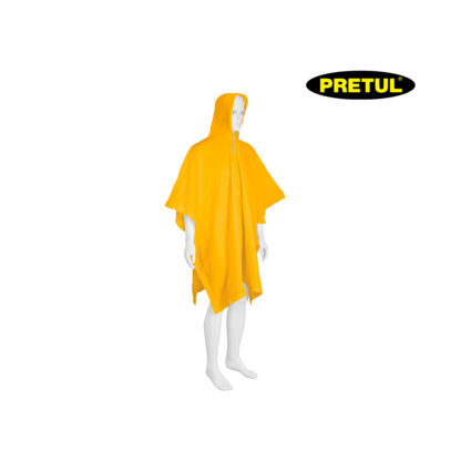 Poncho delgado de PVC PRETUL