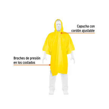 Poncho grueso de PVC TRUPER - Imagen 2