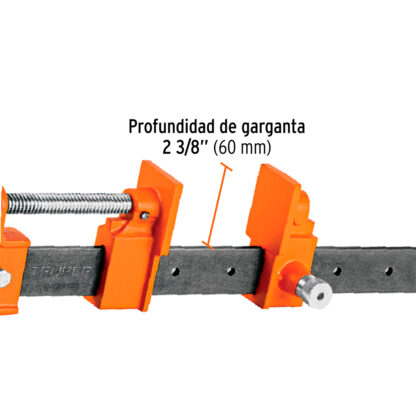 Prensa sargento de solera 72" TRUPER - Imagen 3