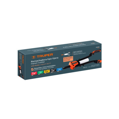 Remachadora de uso rudo tipo tijera 13" TRUPER - Imagen 4