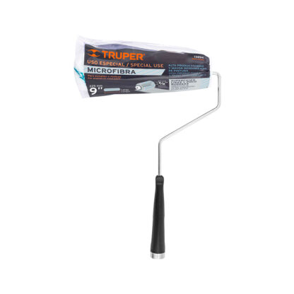 Rodillo para pintar 9" microfibra TRUPER - Imagen 4