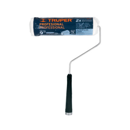 Rodillo para pintar 9" superficies lisas TRUPER - Imagen 4