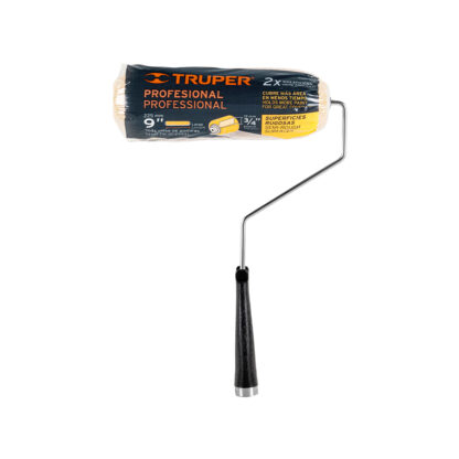 Rodillo para pintar 9" superficies rugosas TRUPER - Imagen 4