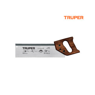 Serrucho de costilla 14" Diamante TRUPER