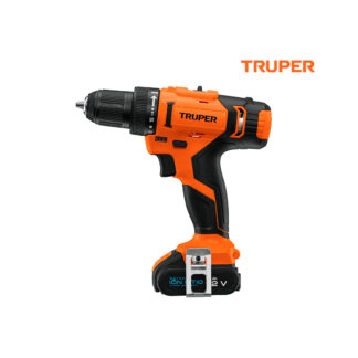 Taladro inalámbrico, batería Ion Litio 12 V, 3/8" TRUPER