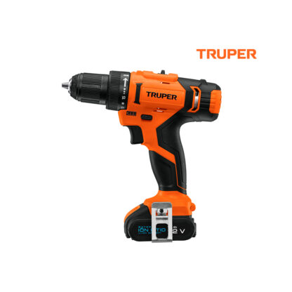 Taladro inalámbrico, batería Ion Litio 12 V, 3/8" TRUPER