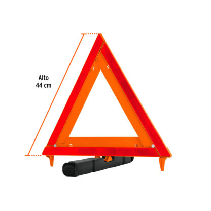 Triángulo de seguridad 17" con estuche plástico TRUPER - Imagen 2