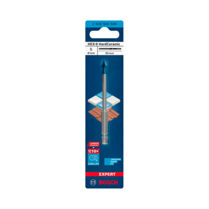 Broca Hard Ceramic HEX-9 5 x 90 mm Bosch Expert - Imagen 2