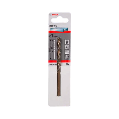 Broca Metal HSS-Co 7.0 x 69 x 109 mm BOSCH - Imagen 2