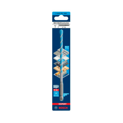 Broca MultiConstruction HEX-9 1/4" x 4" x 6" Bosch Expert - Imagen 2