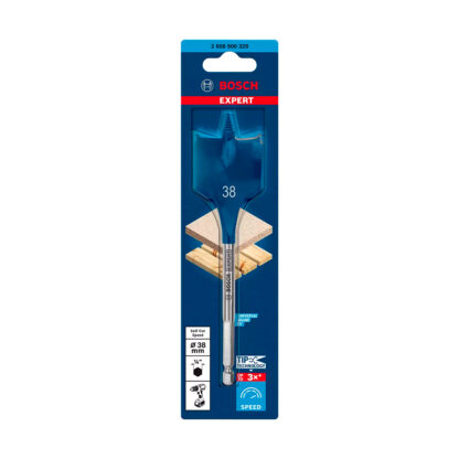 Broca Plana Self Cut Speed 38 x 152 mm - 1 1/2" BOSCH EXPERT - Imagen 2