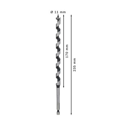 Broca Salomónica 11 x 170 x 235 mm para Madera BOSCH - Imagen 3