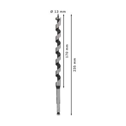 Broca Salomónica 13 x 170 x 235 mm para Madera BOSCH - Imagen 3