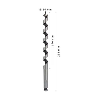 Broca Salomónica 14 x 170 x 235 mm para Madera BOSCH - Imagen 3