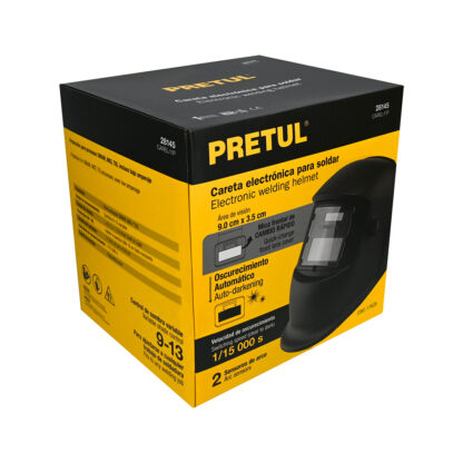 Careta electrónica para soldar PRETUL - Imagen 3