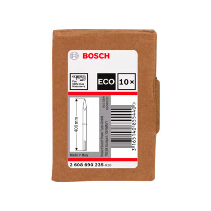 Cincel SDS-Max Punta Eco 400 mm Caja x 10 unds BOSCH - Imagen 2