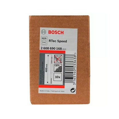 Cincel SDS-Max Punta Twisted R-Tec 400 mm Caja x 10 unds BOSCH - Imagen 4