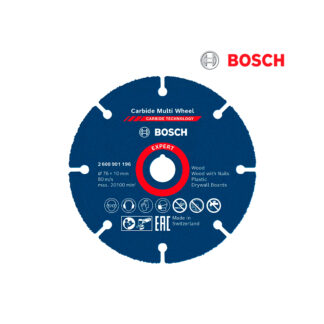 Disco de Corte Carbide Multi Wheel 3" - 76 x 10 mm BOSCH EXPERT