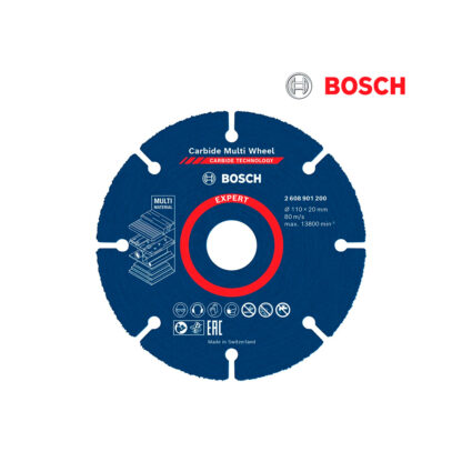 Disco de Corte Carbide Multi Wheel 4" - 110 x 20 mm BOSCH EXPERT