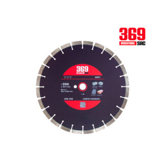 Disco diamantado de corte para concreto 14″ 369 INDUSTRIAL