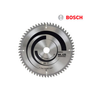 Disco Sierra Circular 7 1/4" x 60D Multimaterial BOSCH