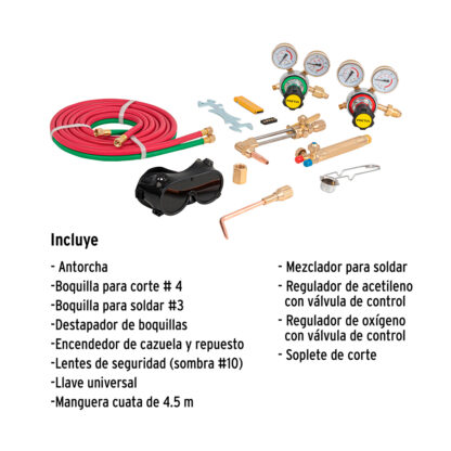 Equipo de corte y soldadura PRETUL - Imagen 2