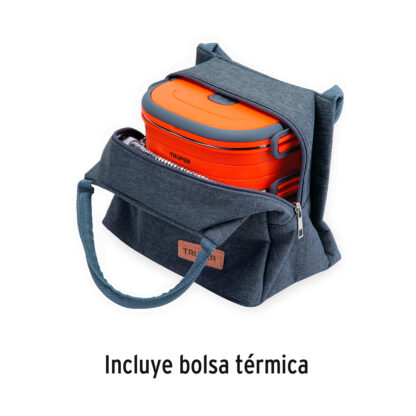 Lonchera térmica con 3 contenedores TRUPER - Imagen 3