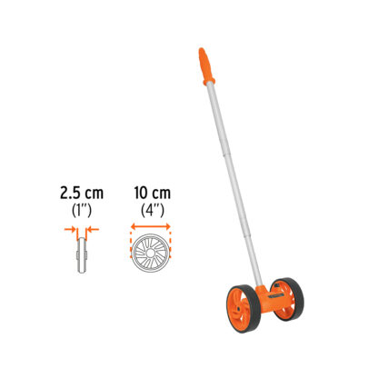 Odómetro con doble rueda de 4" TRUPER - Imagen 2