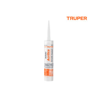 Sellador blanco acrílico de 280 ml TRUPER