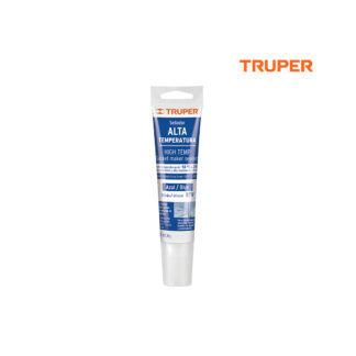 Sellador de silicón azul para altas temperaturas 85 g TRUPER