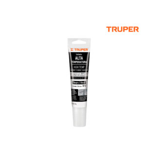 Sellador de silicón negro para altas temperaturas 85 g TRUPER