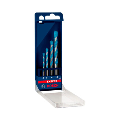 Set 4 Brocas MultiConstruction CYL-9 (4, 5, 6, 8 mm) Bosch Expert - Imagen 3