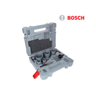 Set Sierra Copa x10 pz (6 copas + 2 adapt. + 1 llave allen + 1 destornillador) BOSCH