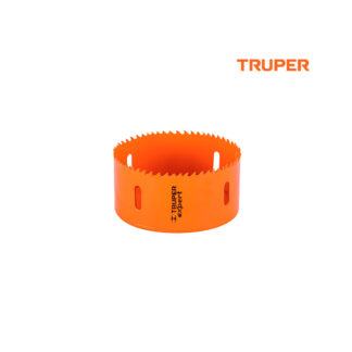 Sierra copa bimetálica de 4" TRUPER