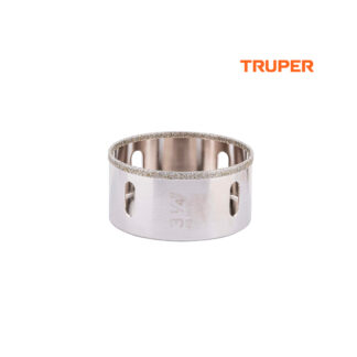 Sierra copa con diamante de 3 1/4" borde continuo TRUPER