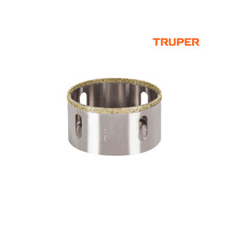 Sierra copa con diamante de 3" borde continuo TRUPER