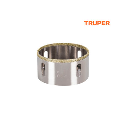 Sierra copa con diamante de 3" borde continuo TRUPER