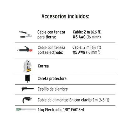 Soldadora inversora 130A, Bi-voltaje PRETUL - Imagen 2
