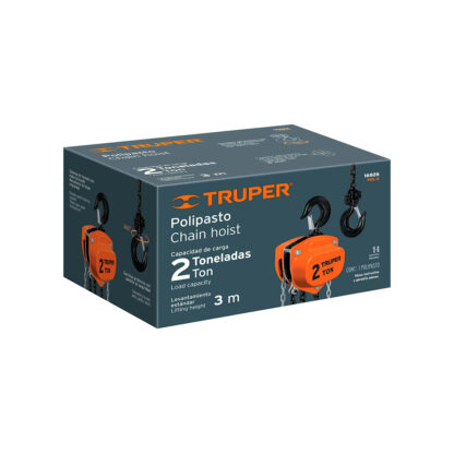 Tecle de cadena 2 toneladas TRUPER - Imagen 4